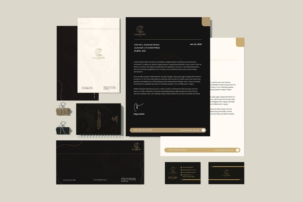 Lunabelle stationery system